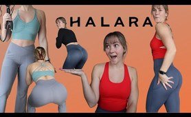 HALARA yoga pants TRY-ON HAUL! | clothing haul