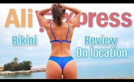 BRAZILIAN beach costume Try On Haul ON LOCATION Try on Haul #swimwear