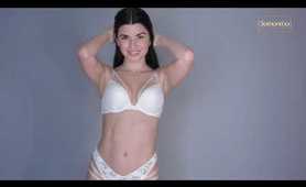 lingerie Try On Haul Cuatro bellos conjuntos de lencería de distintas marcas