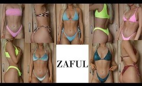 monstrous ZAFUL two piece TRY ON HAUL! | Nina Williams