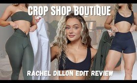 CROP SHOP BOUTIQUE Rachel Dillon Edit Collection Try-on haul & review | CSB 2023 sporty leggings