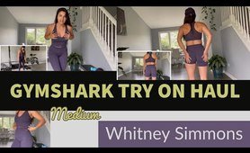 Gymshark x WHITNEY SIMMONS try on haul