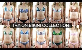 Try On two piece bathing suit Collection 2017 / Affordable two piece bathing suit try on haul 2017