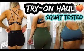 workout leggings HAUL | Live Try-On | SQUAT TESTED