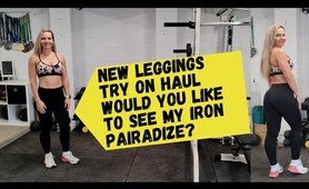 New yoga pants Try On Haul. Would You Like To See My Iron Pairadize?