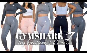 GymShark Try On Haul & clothing haul + A @lululemon tights Cameo!