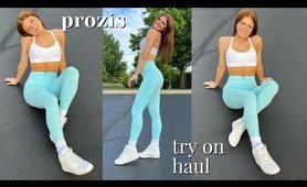 Prozis try on haul (healthy snacks, protein snacks, yoga pants try on, and more!)