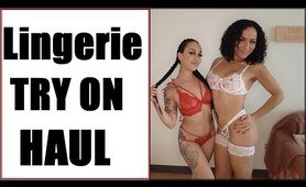 lingerie TRY ON HAUL WITH CASSIUS CHAY