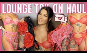 LOUNGE underwear VALENTINES TRY-ON HAUL