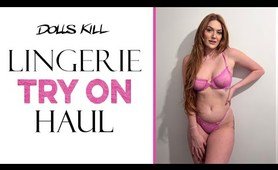 *SEXY* DOLLZKILL lingerie TRY ON HAUL