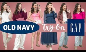 older Navy + GAP Spring Try-On Haul! Loungewear, Leggings, Swim and MORE! Affordable Fashion