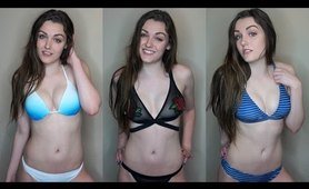 monstrous ZAFUL SUMMER two piece bathing suit TRY-ON HAUL (18+ ONLY) | ALLY HARDESTY