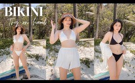 AFFORDABLE  two piece bathing suit TRY ON HAUL 2022 + TIPS ON STYLING IT. (Shopee & Shein)