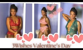 3Wishes Valentine’s Day Try On Haul | lingerie TRY ON HAUL | Mommy body Try on | 3 Wishes