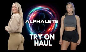 ALPHALETE TRY ON HAUL | BIRTHDAY SALE