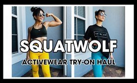 SQUATWOLF sporty Try-On Haul and review