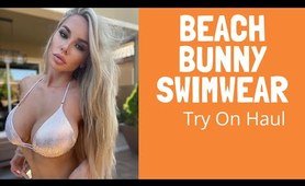 Beach Bunny swimwear bikini Try On Haul | Vacation Edition | Claudia Fijal