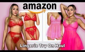 AMAZON VALENTINE'S DAY underwear HAUL | Jessie Sims