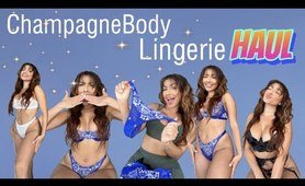 CHAMPAGNEBODY underwear - TRY ON HAUL FLORALS