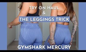 THE yoga pants TRICK - GYMSHARK HAUL & TRY ON THE MERCURY COLLECTION!