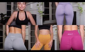 activewear try on haul WITH squat test - ECHT apparel