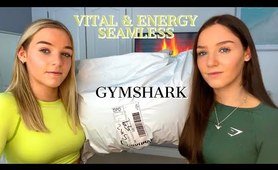 GYMSHARK NEW RELEASES TRY ON HAUL~ VITAL 2.0~ VITAL SEAMLESS AND ENERGY SEAMLESS