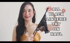 ALL ebony underwear TRY ON HAUL | Erika Ramos