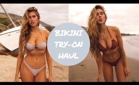 sunning try on Haul// Kara Del Toro X Vitamin A