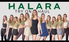 Halara Try on Haul  2022 | Leggings, Dresses, Skirts, and Tops