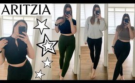 ARITZIA 2021 Try on Haul:TNA leggings and TNA Cropped Tees