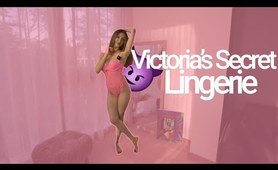 KatiaBang lingerie Try On Haul | Victoria's Secret