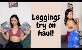 leggings try on haul!