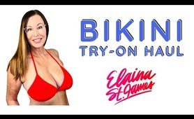 bikini Try On Haul #instagrammodel #bikinihaul #tryonhaul