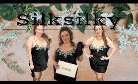 Silk underwear unboxing & try on haul | Sliksilky #silksilky  #silksilkystyle #plussizetryonhaul