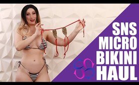 Micro Bikinis ARE BACK! SNS Try-on and Haul! I HOLLY WOLF