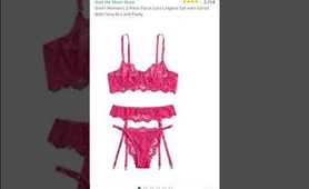 underwear Try-On Haul | Pink | Shein undies