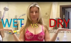 Shower With Me! Try On Haul! WET VS DRY!