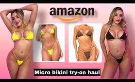 TINY MICRO bikini TRY ON HAUL | Jessie Sims