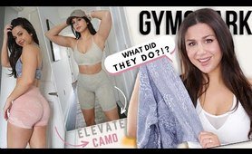 SHEESH... EVEN MORE CAMO CHANGES?! GYMSHARK ADAPT CAMO & ELEVATE TRY ON HAUL REVIEW! #gymshark