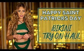 SAINT PATRICKS DAY beach costume TRY ON HAUL