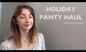 My VERY charming Victoria Secret Holiday Panty Try On Haul