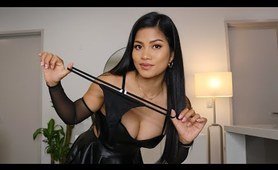 black LATEX underwear TRY ON HAUL/ Jenie Tumaruc