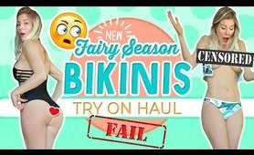 two piece bathing suit TRY ON HAUL | NEW! Fairy Season Swimsuits