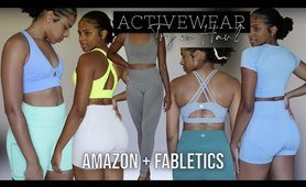 Amazon + Fabletics activewear Try-on Haul