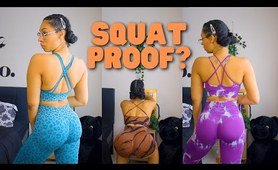 yoga pants Try On Haul and Squat Proof Test - Athletic Wear