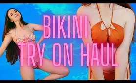 two piece bathing suit try on Haul!