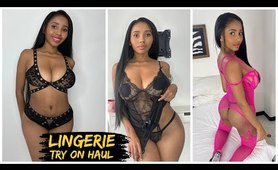 ♡SEXY♡ panties Try On Haul l Lencería 2023