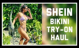SHEIN beach costume Try-On Haul and try on
