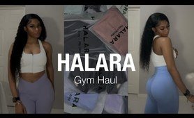 HALARA LEGGING workout TRY ON HAUL | DOSSIER