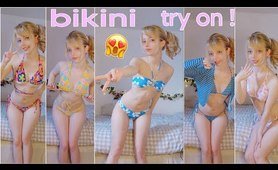 bikini try on haul !